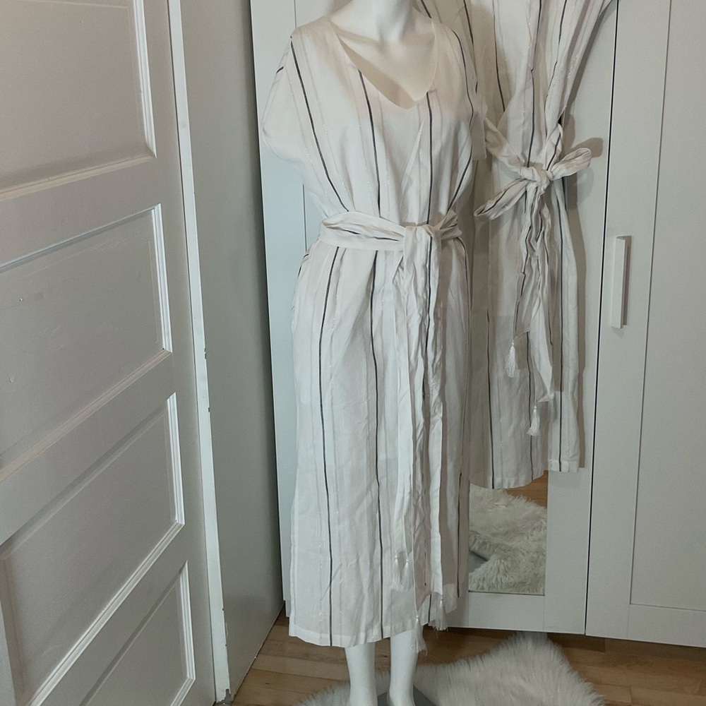 🛑🛑🛑☀️ COTTON TIE DRESS - Picture 5 of 10